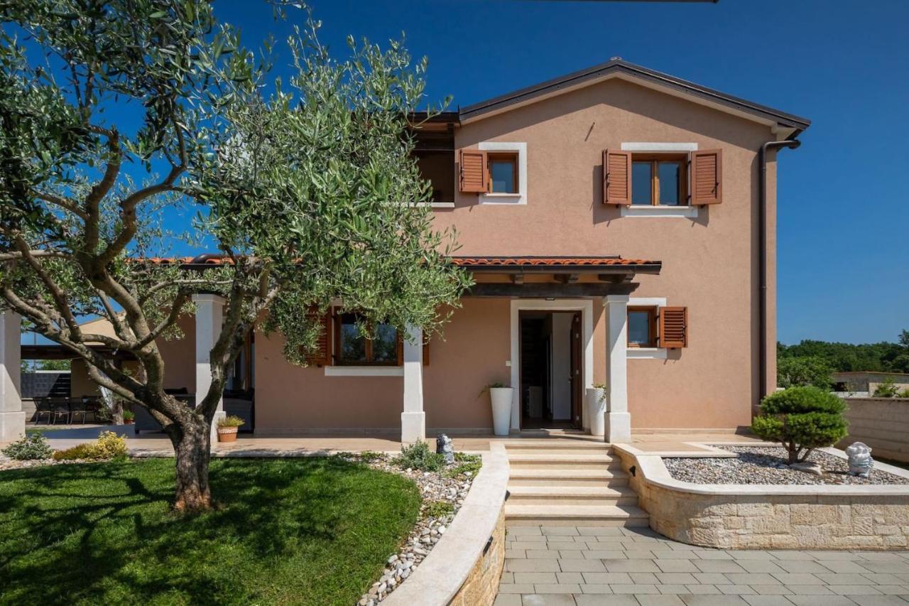 Activity Villa Gita With Pool And Grill In Tinjan Exteriér fotografie